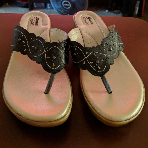 bata cushion soft slippers